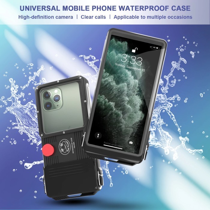 TERBARU Case Waterproof iPhone 13 Pro Max 13Pro 14 Pro Max 14Pro Cover Casing