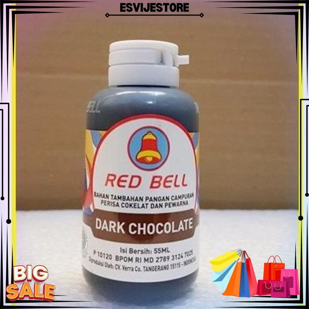 

Pewarna Dan Perisa Red Bell Rasa Dark Chocolate Coklat 55Ml Bj Promo 1.1
