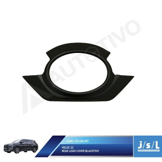 Veloz 2022 Trunk Lid Blacktivo JSL List Bagasi Hitam Doff