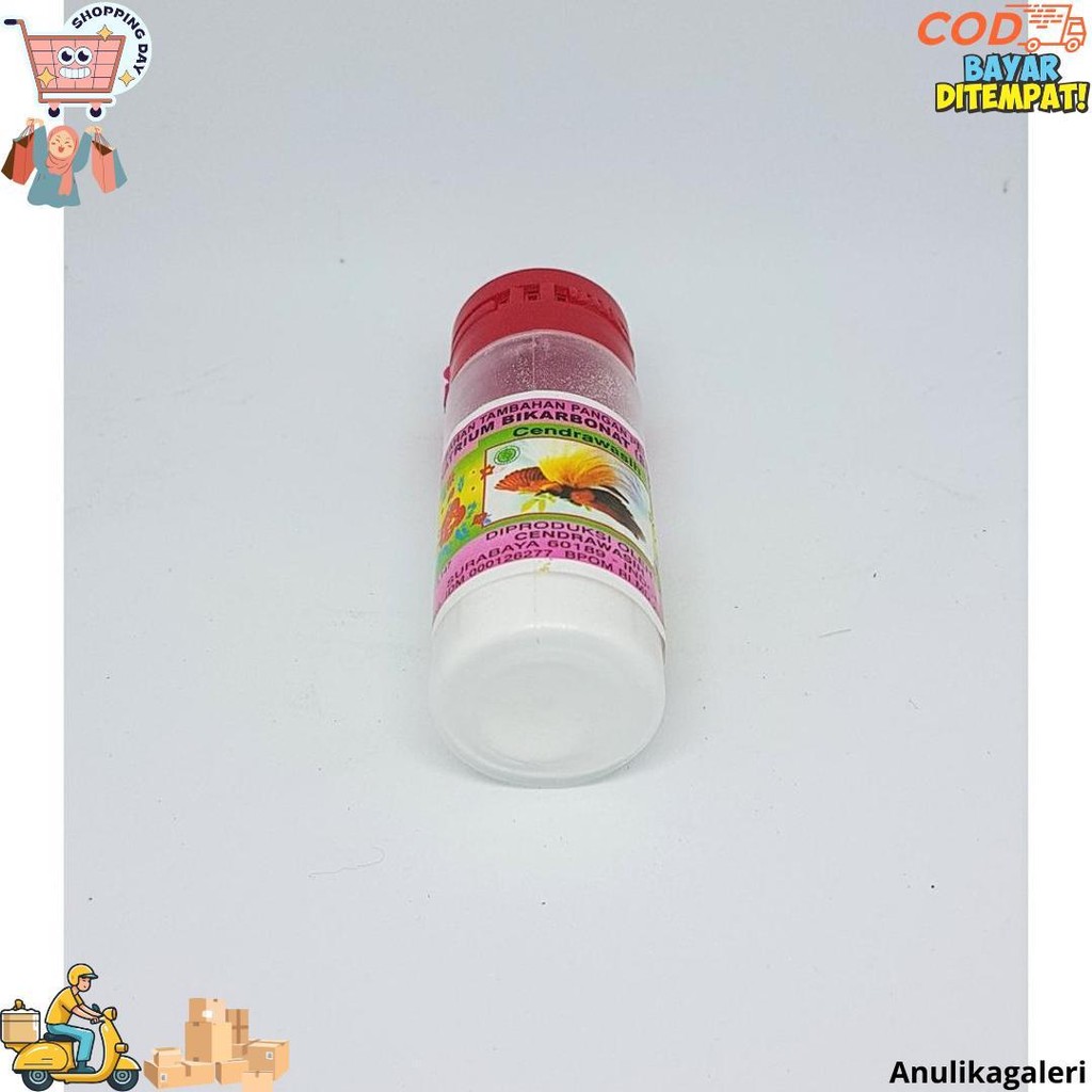 

Soda Kue Cap Cendrawasih 15Gr Bj Promo 1.1