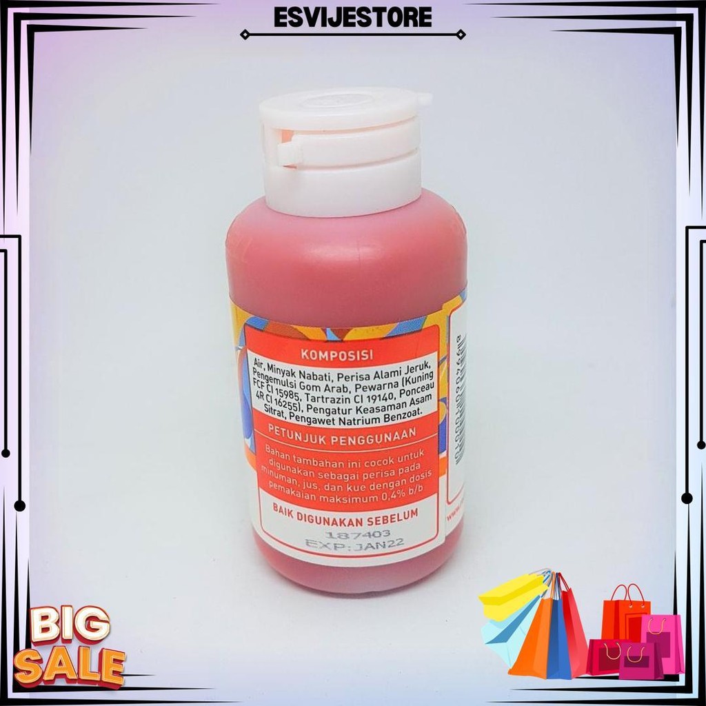 

Perasa Dan Pewarna Red Bell Rasa Orange Base Special 55Ml Bj Sale