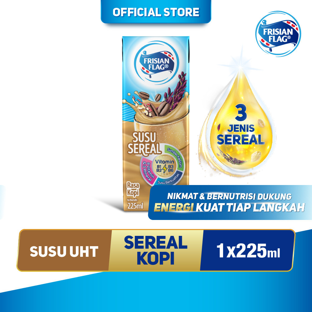 

Frisian Flag Susu UHT Sereal Kopi 225ml