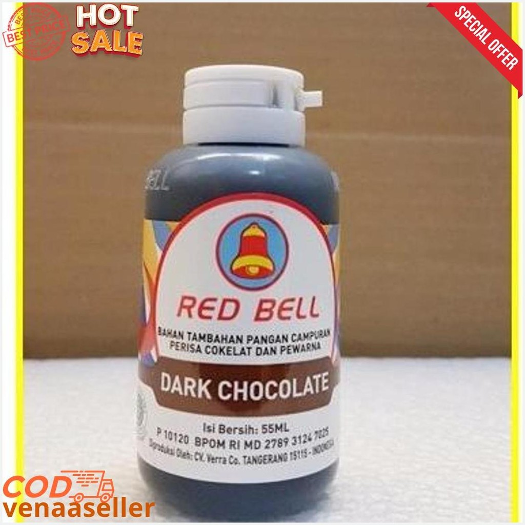 

Pewarna Dan Perisa Red Bell Rasa Dark Chocolate Coklat 55Ml Termurah Banget