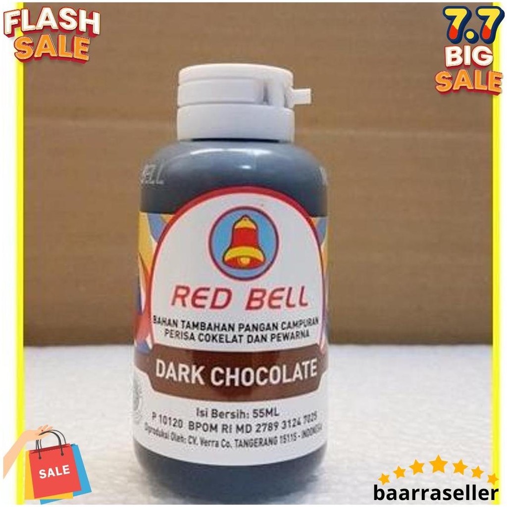 

Pewarna Dan Perisa Red Bell Rasa Dark Chocolate Coklat 55Ml Gratis Ongkir