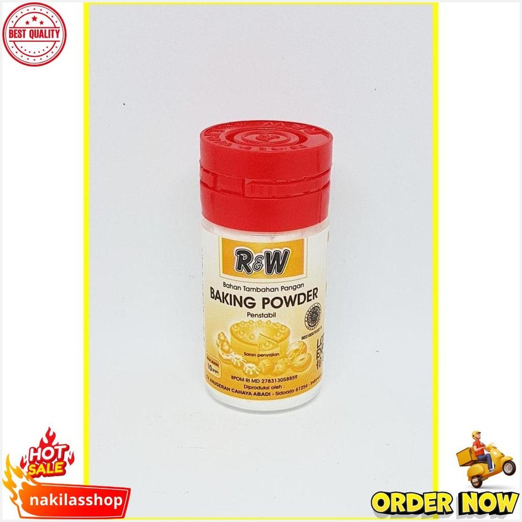 

Baking Powder R&W 10Gr Gratis Ongkir