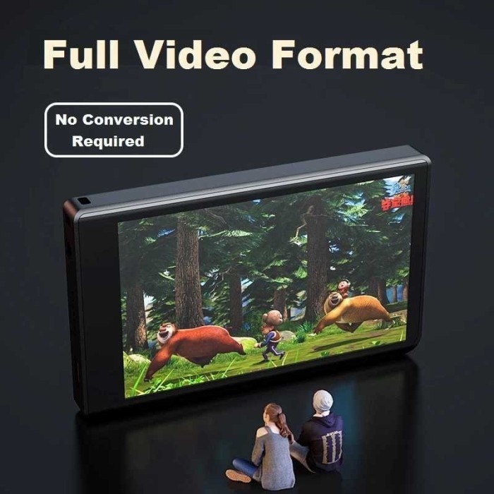 Bluetooth HiFi DAP MP4 Player Touchscreen 16GB