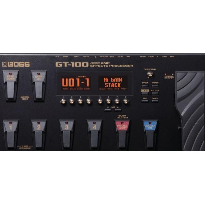 Boss GT-100 Efek Prosesor Amp COSM ,BMJ