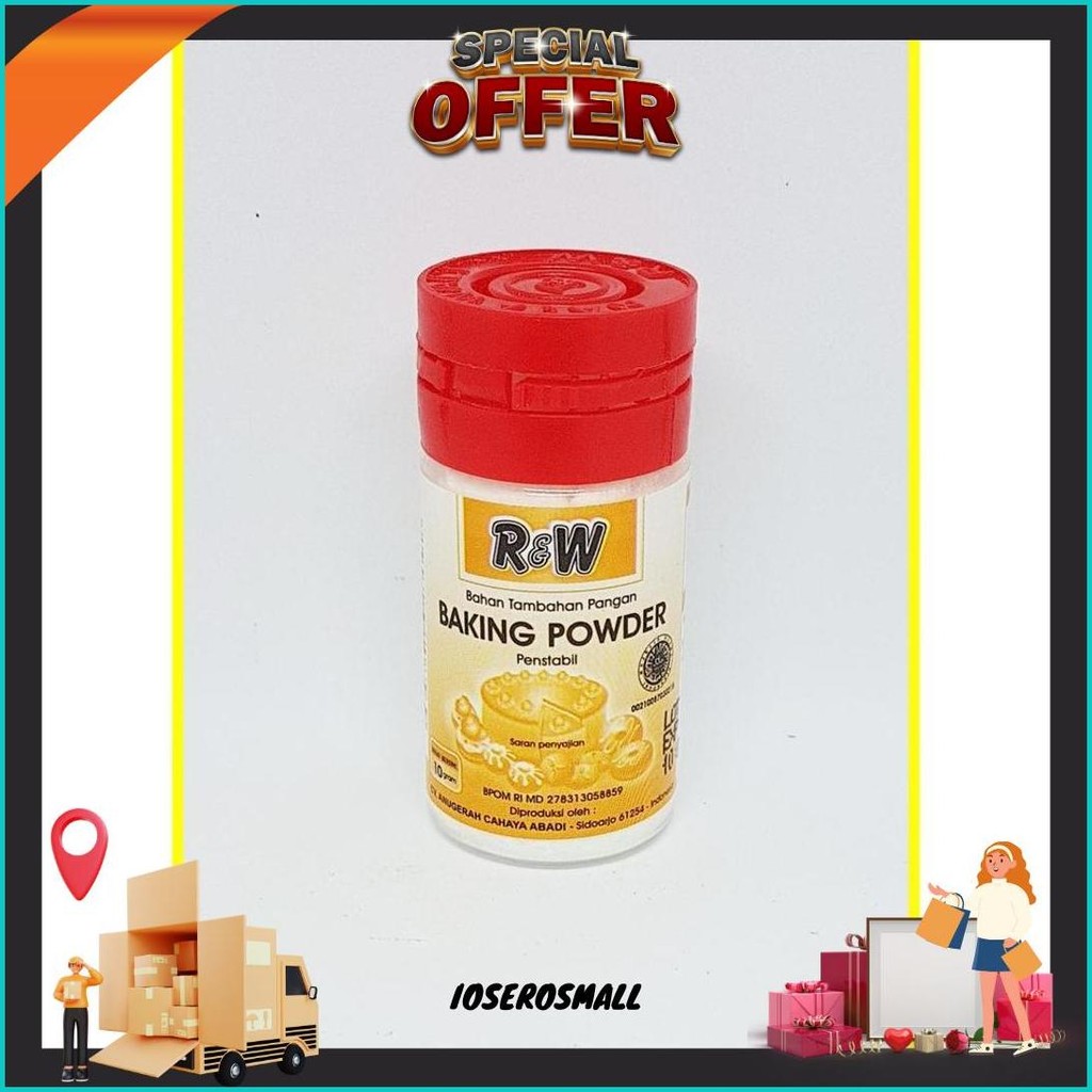 

Baking Powder R&W 10Gr Gratis Ongkir