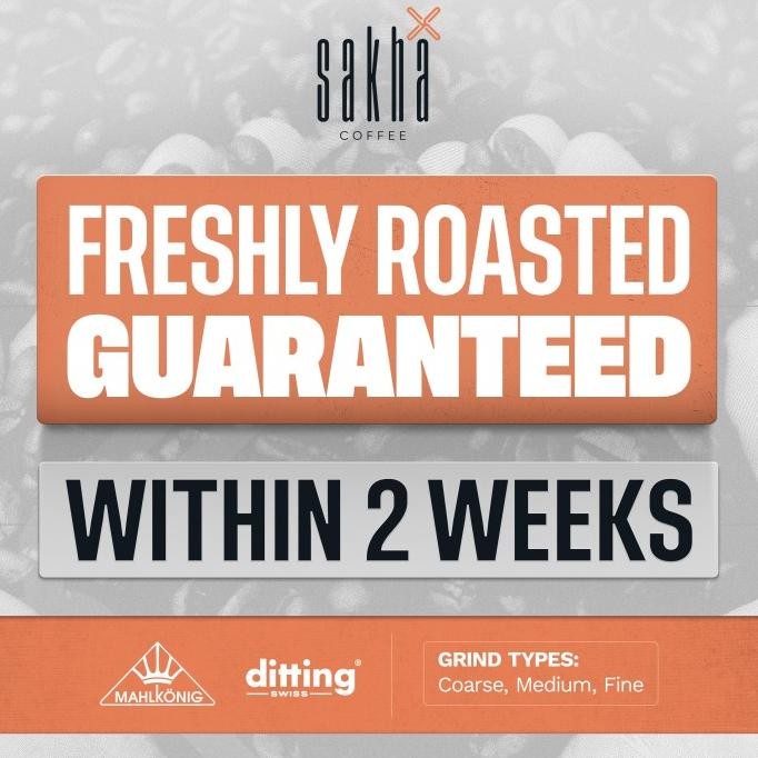 

Biji Kopi Bubuk Robusta Bali Kintamani Sakha Coffee Roastery 500 Gram