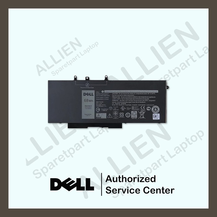 Original Baterai Dell Precision 15 3520 15 3530 M3520 M3530 Series GJKNX