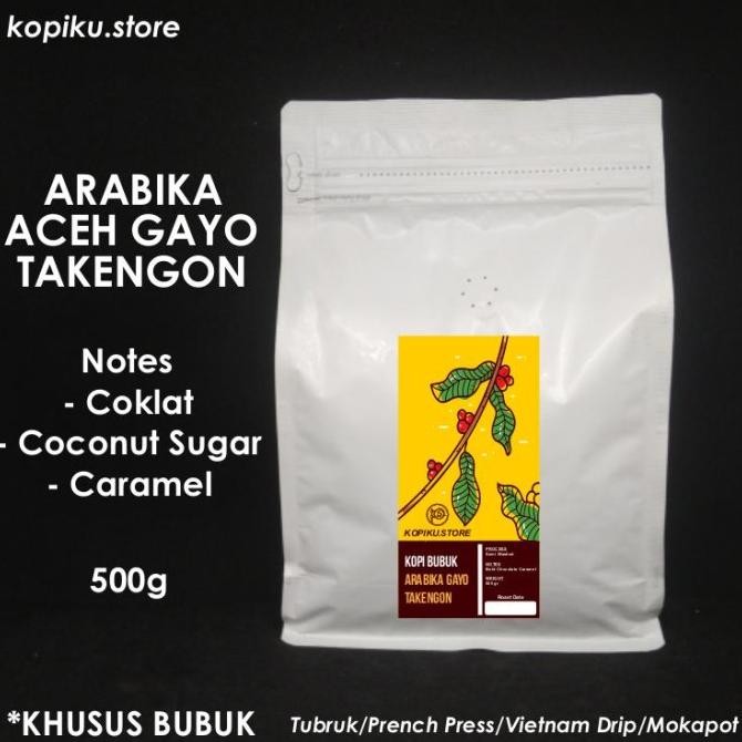 

KOPI BUBUK ARABIKA GAYO 500 GR (TAKENGON)