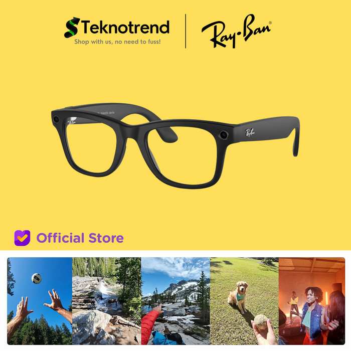 Kacamata Pintar Ray-Ban Meta Smart Glasses RayBan Wayfarer