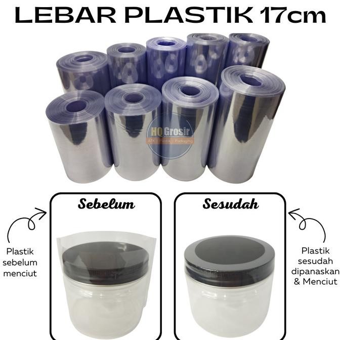 

Sale Plastik Segel 17Cm X 25Meter (Shrink Film/Plastik Shrink/Heat Shrink)