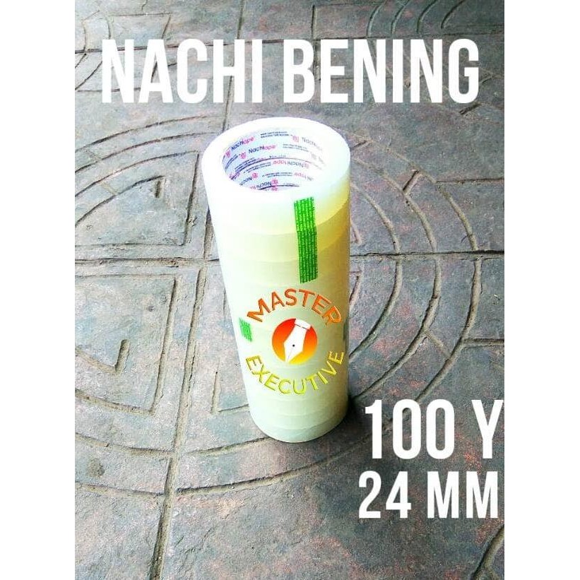 

Sale Lakban Bening 1 Inch Nachi / Opp Tape / Naci Isolasi Solatip Selotip