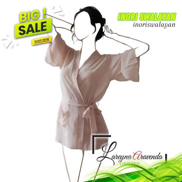 G STRING SEKSI MODEL SET BAJU SEKSI LINGERIE G STRING SEKSI MODEL KIMONO PREMIUM TRANSPARANT TERJAMI