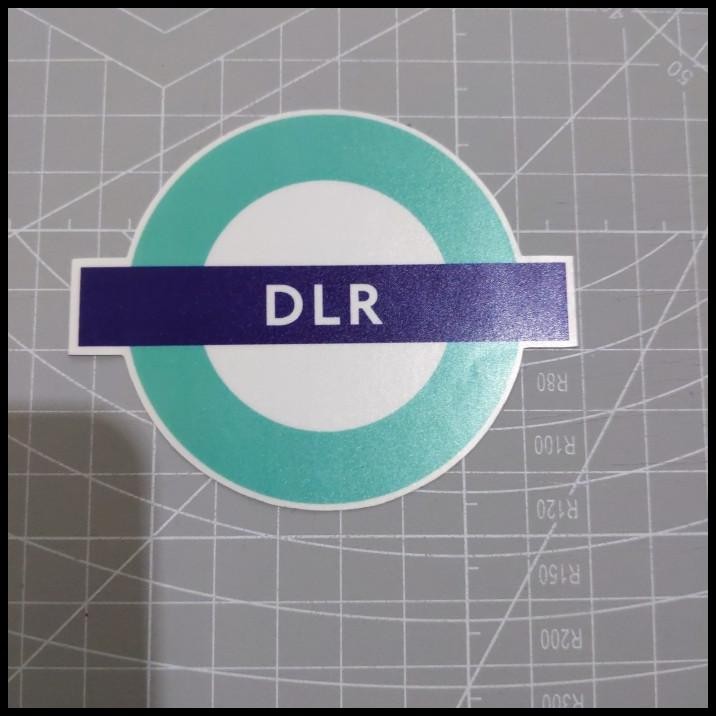 

TERBARU STICKER TRAFFIC SIGN DLR LONDON STICKER !!!