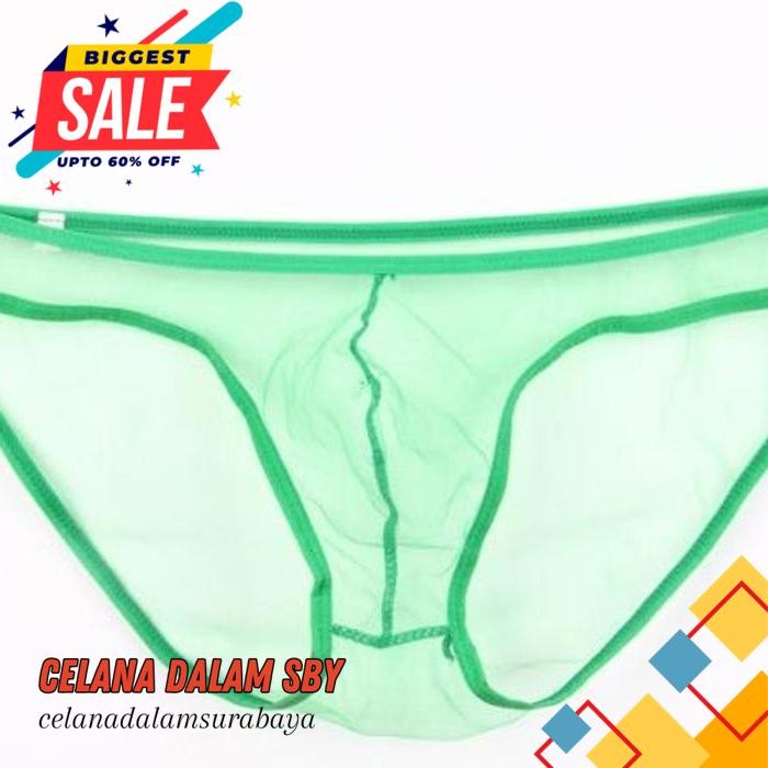 SEKSI PRIA TRANSPARAN TRANSPARENT BRIEF CELANA DALAM SEKSI PRIA TRANSPARAN UNDERWEAR C PRODUK TERBAI