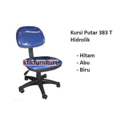 Kursi Putar Kursi Kantor Sekretaris Polos Tebal Hidrolik 383T