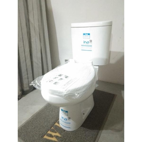 Ina Cx100-T10/Closet Ina Monoblok,Tombol 1 Warna Putih