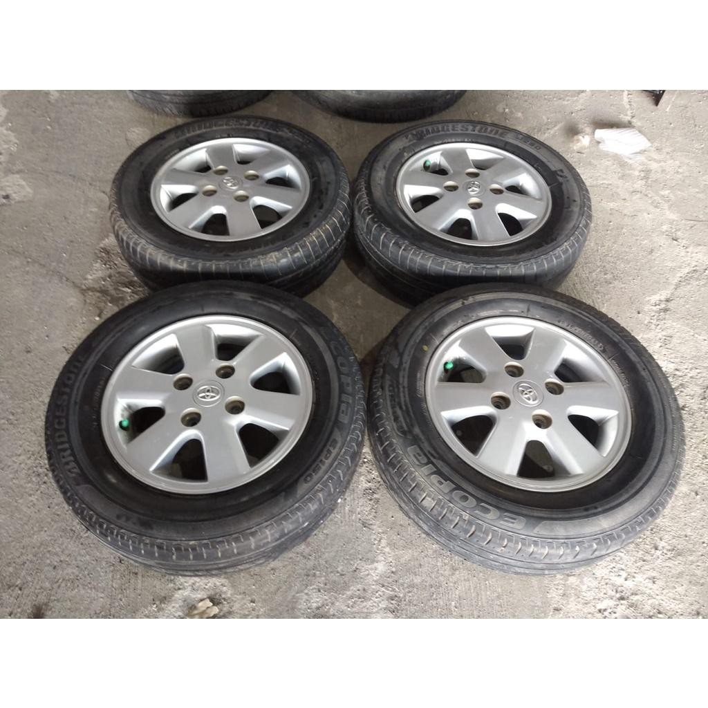 Velg Mobil Avanza Dan Xenia Copotan Oem Ring14 Bonus Ban Lobang 4 Pcd 114