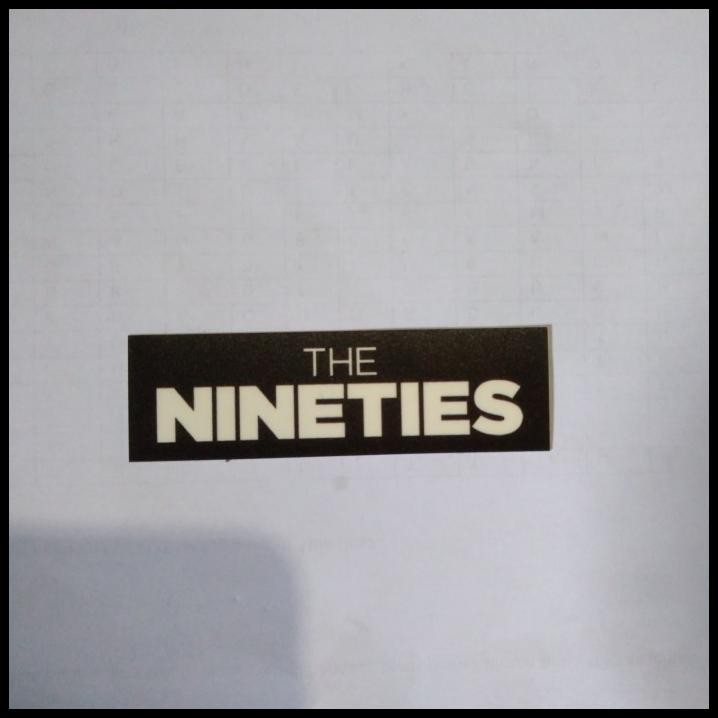 

DISKON STICKER VINTAGE RETRO 90S JADUL THE NINETIES 90AN !!!