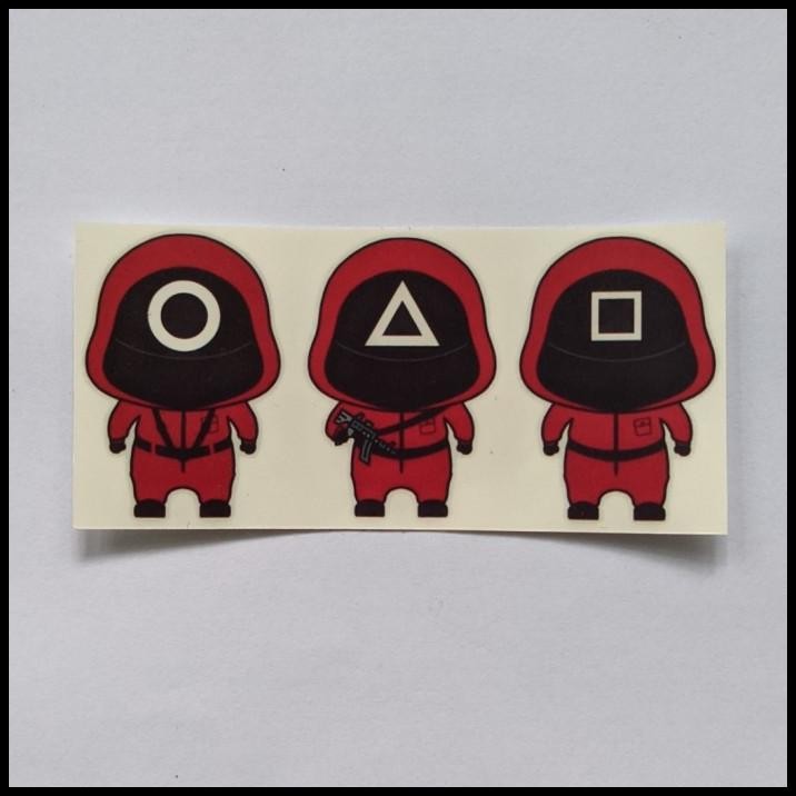 

GRATIS ONGKIR STIKER SQUID GAME KARAKTER STICKER !!!!