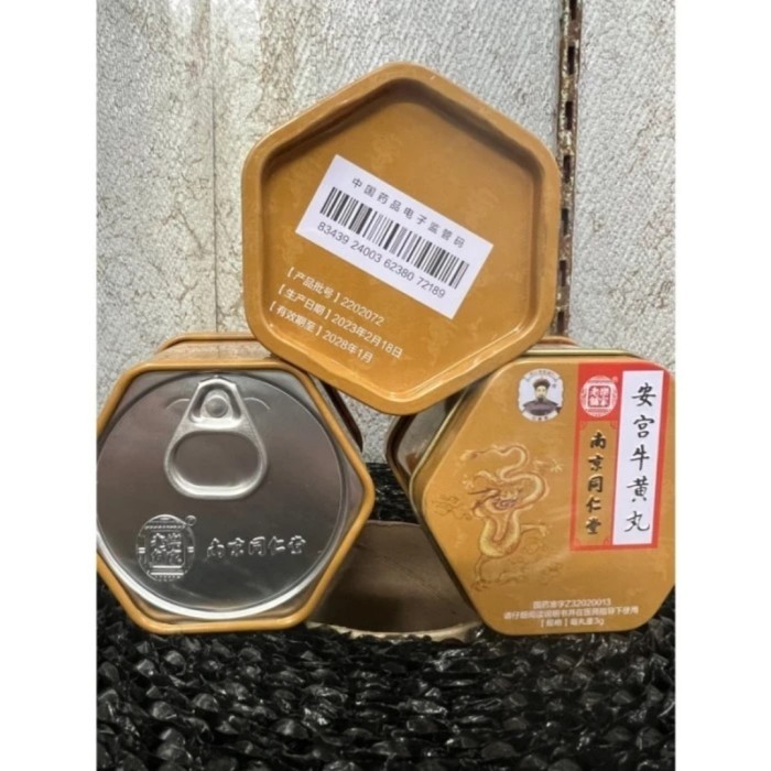 HOT SALE angkung kaleng kuning dragon