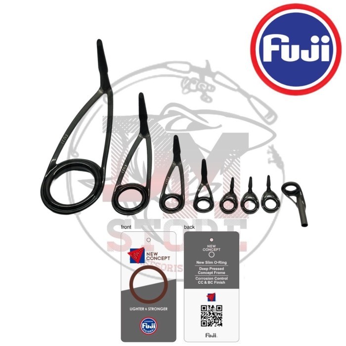 RING GUIDE FUJI BCKLOG MEDIUM LIGHT - RING GUIDE FUJI KSERIES SET GALATAMA