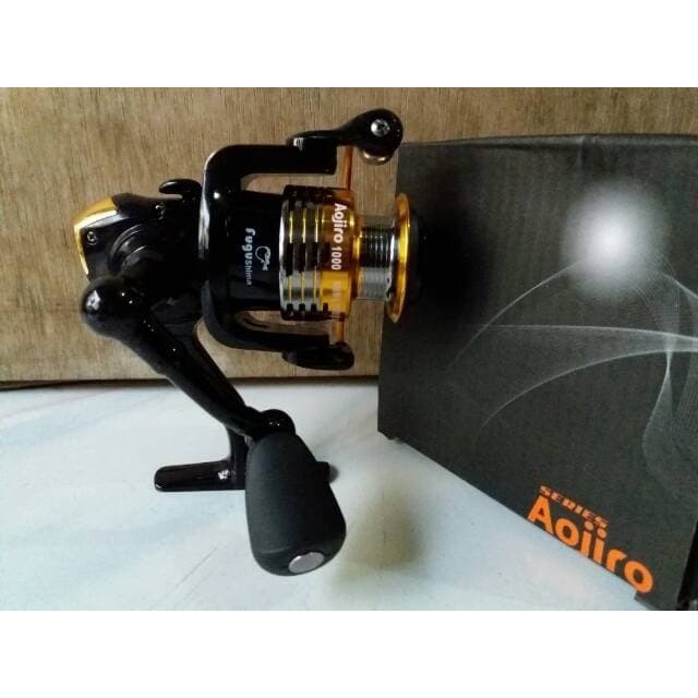 PROMO Reel pancing AOJIRO FUGUshima 1000 (8 Ball Bearings) Design in JAPAN