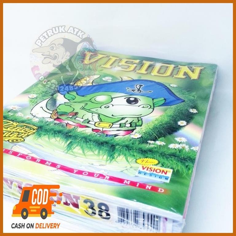 

Flash Sale Discount [Pak] Buku Tulis Vision Isi 38 Lembar (10 Pcs) Grosir