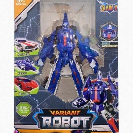 Derty Mainan Robot Import Asli Caroltoys Tobot Tritan Besar Ukuran Robot 37