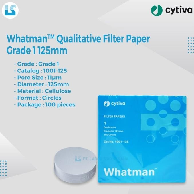 

sale! whatman filter paper / kertas saring grade 1 , 125 mm