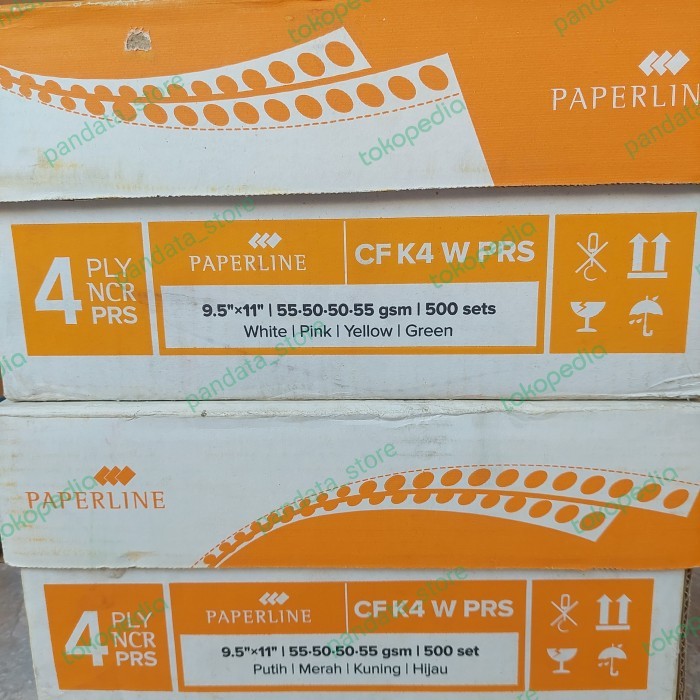 

kertas continuous form 4 ply 9,5 x 11:2 PRS paperline/sinar dunia
