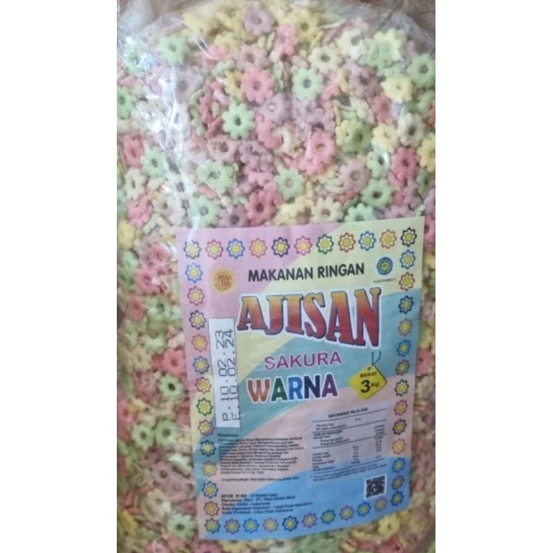 

Bunga warna sakura 3kg
