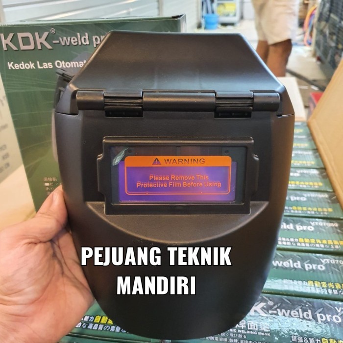 TOPENG LAS OTOMATIS KDK / KEDOK LAS AUTO KDK / HELM LAS OTOMATIS KDK