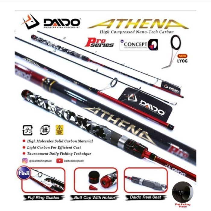 Tas Pancing Joran Daido Athena Pro Series