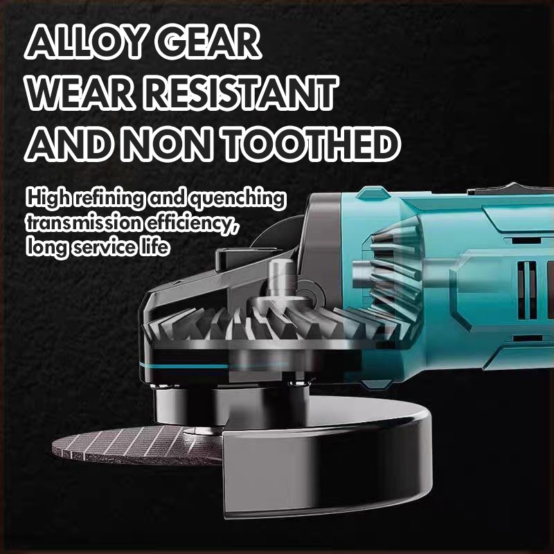 Portable Cordless Angle Grinder Brushless Electric Gerinda Baterai ni Gurinda Tangan Set Gurinda