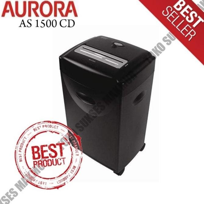 

sale! paper shredder aurora as-1500 cd / mesin penghancur kertas