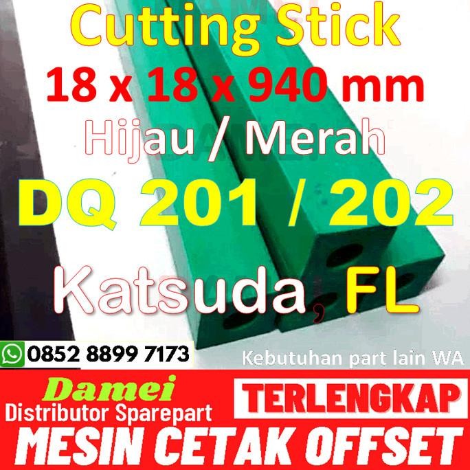 

sale! cutting stick dq 201 spare part mesin potong kertas offset printing