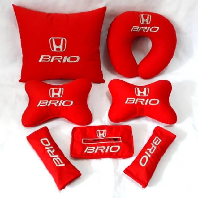 All New Brio Bantal Custom Bantal Mobil Honda Brio Aksesoris Mobil Brio