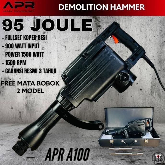 ------] Jack Hammer mesin Bobok Beton Hammer Drill mesin Penjebol Aspal