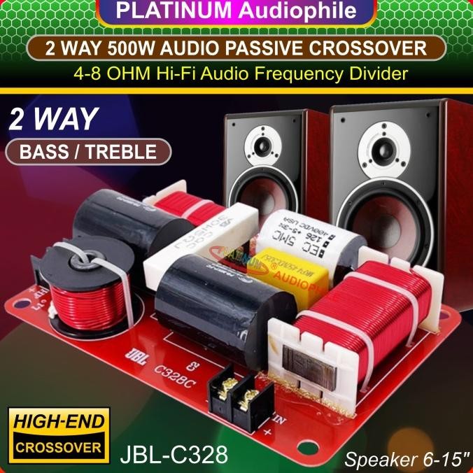 NEW CROSSOVER PASIF 2 WAY HIGH-END PASSIVE SPEAKER CROSSOVER JBL-C328