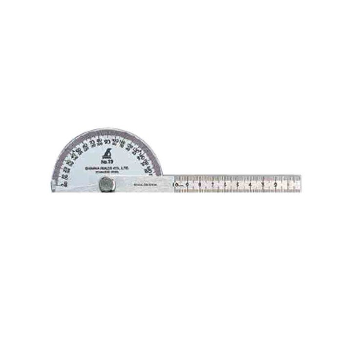 

HOT SALE! Shinwa HC Protractor No.19-198 x 14 x 1.2 mm dia.90-H1501-62480