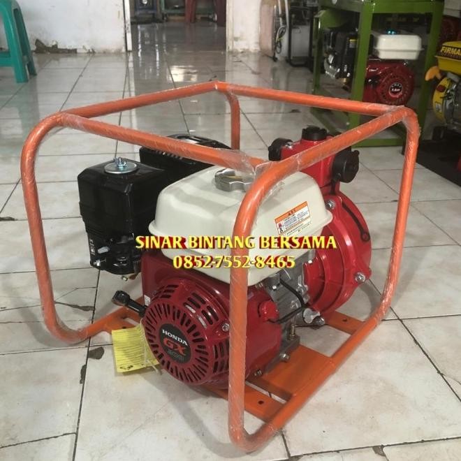 Pompa Alkon Pemadam Honda Gx 200 Double Impeller