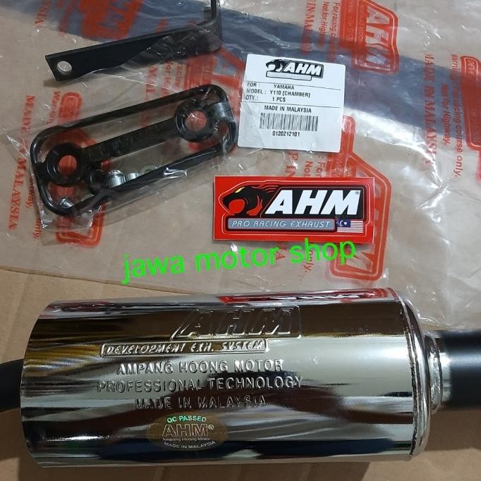 Knalpot ahm AHM satria 2T & Fiz r 100% asli malaysia
