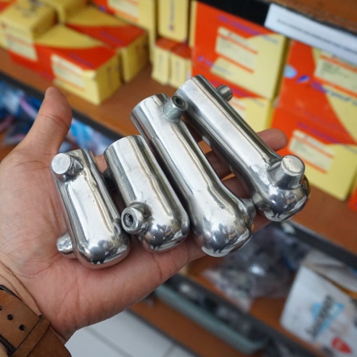 siap kirim] Aksesoris Vespa Sepatu Standar Tengah Vespa Klasik Chrome