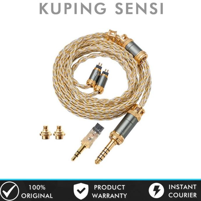 Kinera MIA 6N Single Crystal Copper Silver Plated  Earphone Upgrade Cable