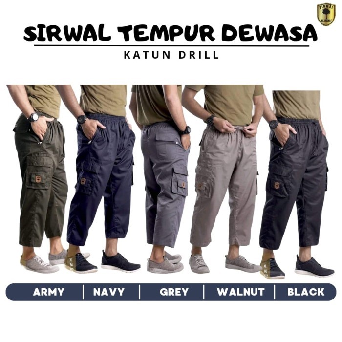 sirwal tempur/sirwal dewasa/celana murah/celana panjang/fashion dewasa