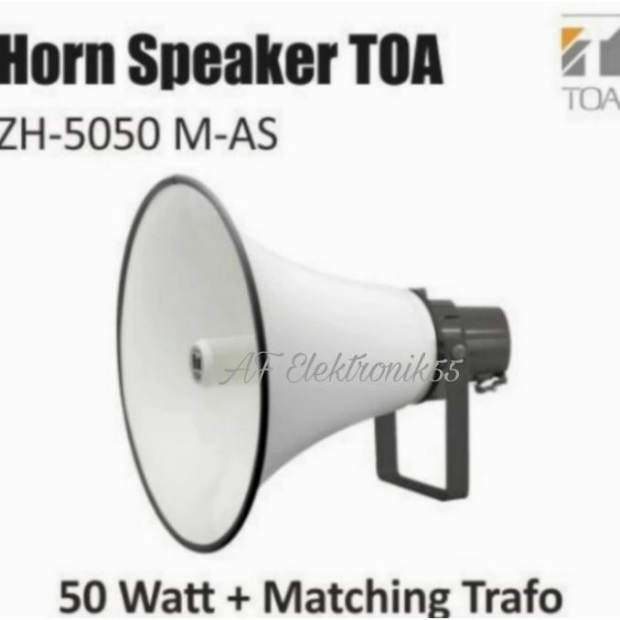 ngel speaker horn toa zh-5050 m trafo matching ( 50 watt )
