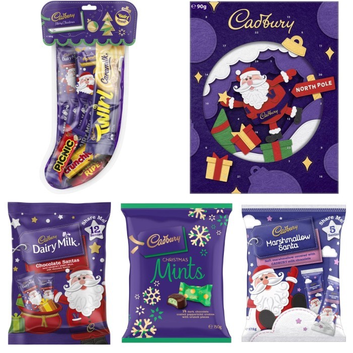 

Cadbury Australia Christmas Edition/Calendar Advent/Mint/Marshmallow